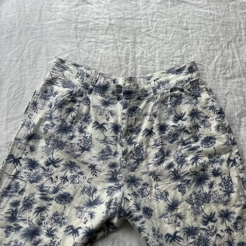 Abercrombie fitch blue floral